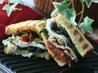 Chicken, Pesto, and Olive Panini