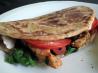 Chicken, Pesto, and Olive Panini