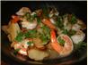 Potatoes Sauteed With Shrimp