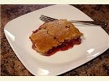 Chef Joey's  Strawberry Rhubarb Cobbler (Vegan )