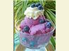 Blueberries and Cream Ice Cream