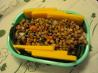 Lentil Salad With Spinach Pecans and Cheddar