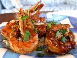 Ginger-Honey Glazed Shrimps