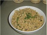 Garlic Chicken With Pasta Shells