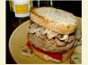 Whine and Cheese All the Thyme Burger
