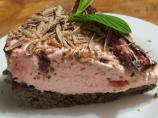 No Bake Cherry Ripe Cheese Cake
