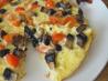 Tomato and Mushroom Omelette