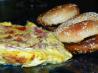 Tomato and Mushroom Omelette