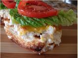 Queen Bs Jersey Crab Burger. Photo by carolinajen4