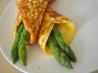 Asparagus  Omelette Wraps