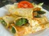 Asparagus  Omelette Wraps