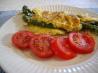 Asparagus  Omelette Wraps