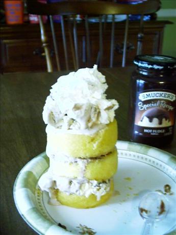 Layered Ice Cream "cake". Photo by RiBigMouth