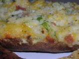 Bacon Cheddar Ranch Stuffed Baked Potatoes