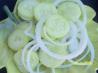 Cucumber and Onion Salad. Recipe by LAKlosterman