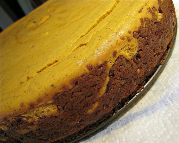 Pumpkin Cheesecake a La Martha Stewart. Photo by yogiclarebear