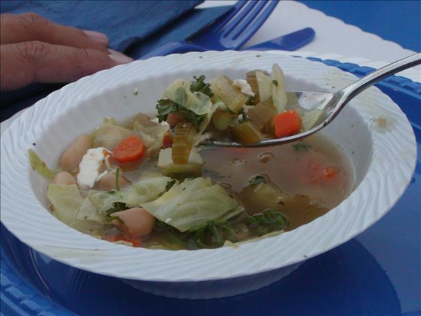 Greek Bean Soup. Photo by Tia Mouse