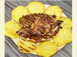 Caribbean Chicken With Caramelised Pineapple