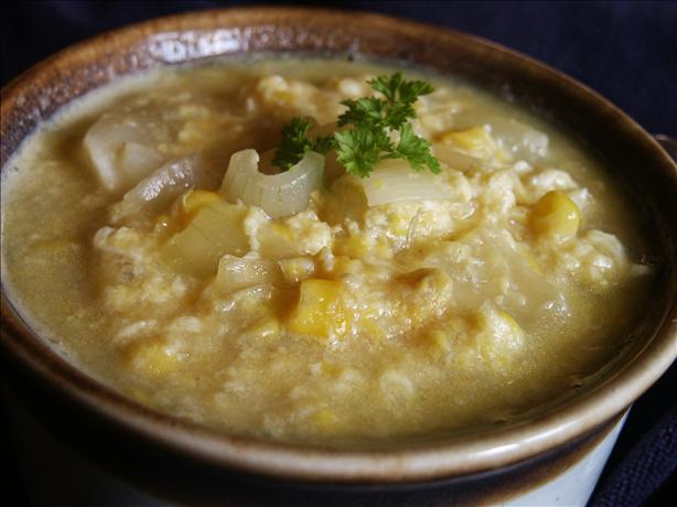 Old Fashioned Chicken Corn Soup. Photo by kiwidutch