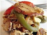 Simple and Easy Tunisian Scrambled Eggs With Veggies