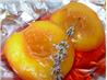 Nectarines, Honey and Vanilla Baked in Parcels - France. Recipe by Mme M