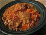 Beef Stew With Tomatoes and Rice