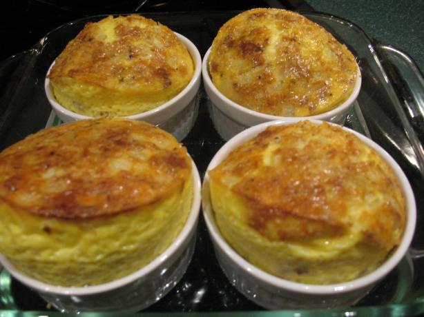 No Brainer Cheese and Egg Souffle. Photo by Chicagoland Chef du Jour