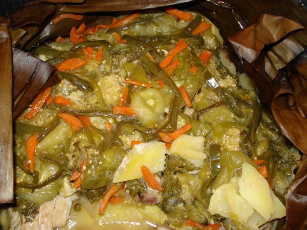 Slow Cooked Chicken With Tomatillos, Potatoes, Jalapenos and Fre. Photo by Muffin Goddess