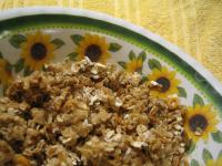 Cinnamon Granola for One (Microwave)