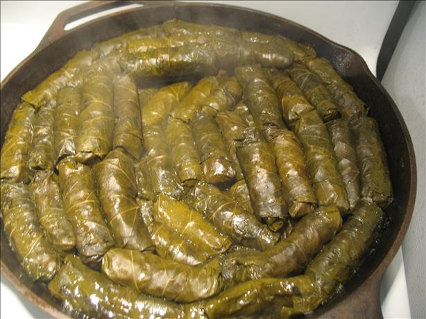 Dolmades - Stuffed Grape Leaves. Photo by ThatSouthernBelle