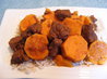 Beef Tagine With Sweet Potatoes. Recipe by pattikay in L.A.