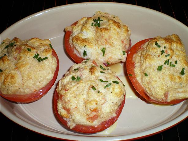 Souffle De Tomate (Tomato Souffle). Photo by Julie B's Hive