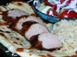 Grilled Pork Ternderloin With Ginger-Lime Vinaigrette
