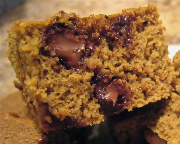 Pumpkin Chocolate Chip Brownies. Photo by yogiclarebear