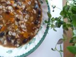 Mushroom, Barley and Beef Soup