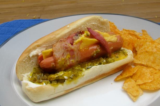 Cheesy Hot Dogs. Photo by lazyme
