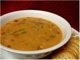 Creamy Stuffed Bell Pepper Soup for One