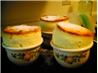 Coconut and White Chocolate Souffles With Mango-Rum Sauce. Recipe by cookiedog
