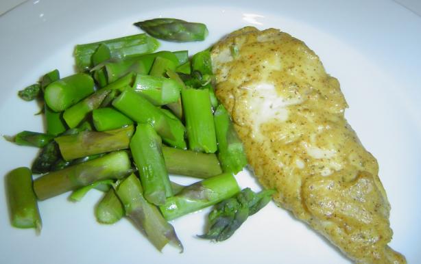 Baked Chicken Dijon. Photo by The Left Handed Chef