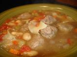 Spicy Meatball Soup