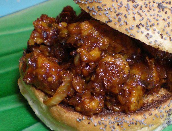Barbecued Tempeh. Photo by Sandi (From CA)