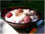 Quick and Healthy Raspberry Yogurt Treat
