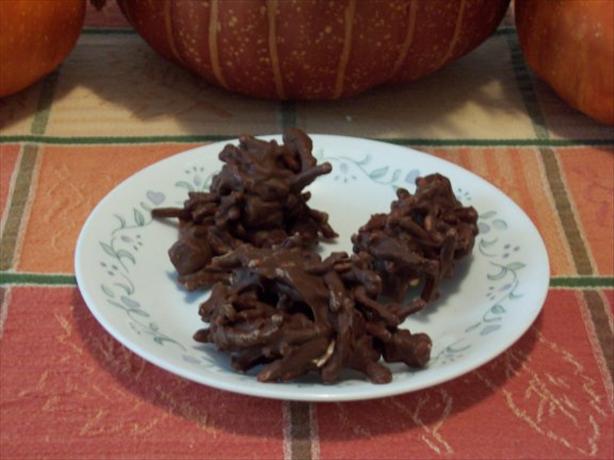 Nutella Butterscotch Haystacks. Photo by SweetsLady
