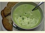 Mary Beth's Chilled Summertime Pea Soup