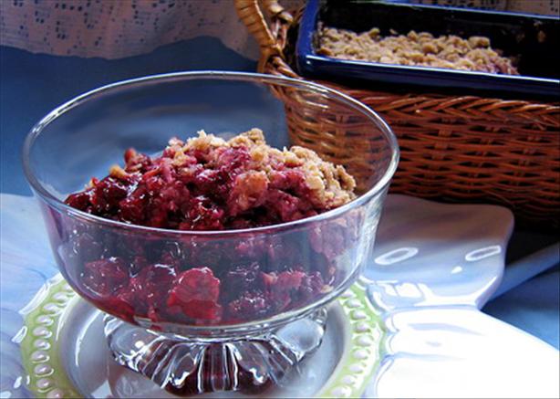 Cherry Berry Crisp. Photo by Annacia