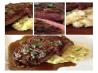 Classic Entrecote Bordelaise - Steak in Red Wine With Shallots
