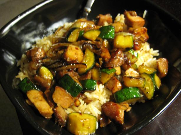 Stir- Fried Zucchini & Onions. Photo by cali_love