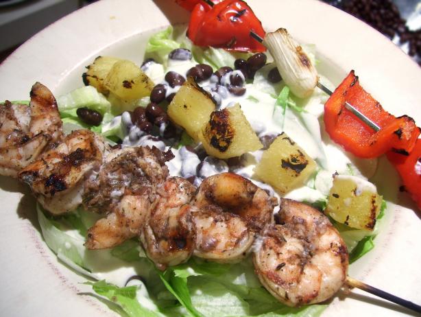 Jivin Jerk Shrimp Salad. Photo by Chef Mommie