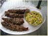 V's Grilled Jerk Pork Tenderloin and Pineapple Mango-Kiwi Salsa
