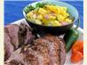 V's Grilled Jerk Pork Tenderloin and Pineapple Mango-Kiwi Salsa. Recipe by Vseward (Chef~V)